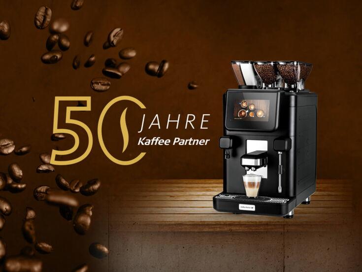 Kaffee Partner feiert 50-jähriges Jubiläum
