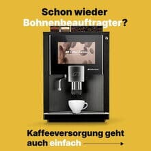 Kaffee im Büro läuft am besten, wenn du dich nicht darum kümmern musst.
Deshalb kümmern wir uns nicht nur um den passenden Kaffeevollautomaten, sondern auf Wunsch auch um die automatische Kaffeelieferung sowie Service und Wartung.
Weniger Aufwand für dich. Mehr Zeit für deinen eigentlichen Job. 🙌
#kaffeepartner #kaffeeimbüro #kaffeevollautomat #büroalltag